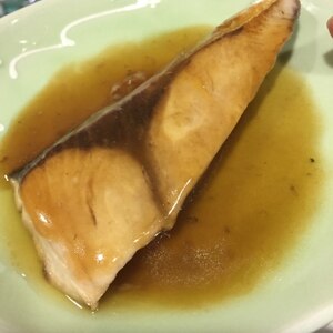 フライパンで作るハマチの照り焼き風♪